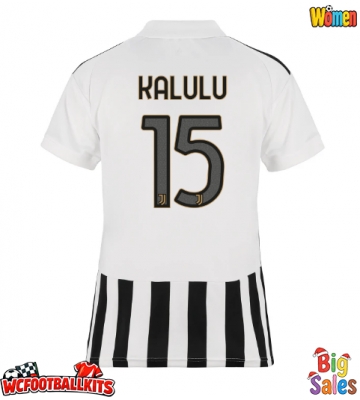 Juventus Pierre Kalulu #15 Replica Home Stadium Shirt for Women 2026-27 Short Sleeve